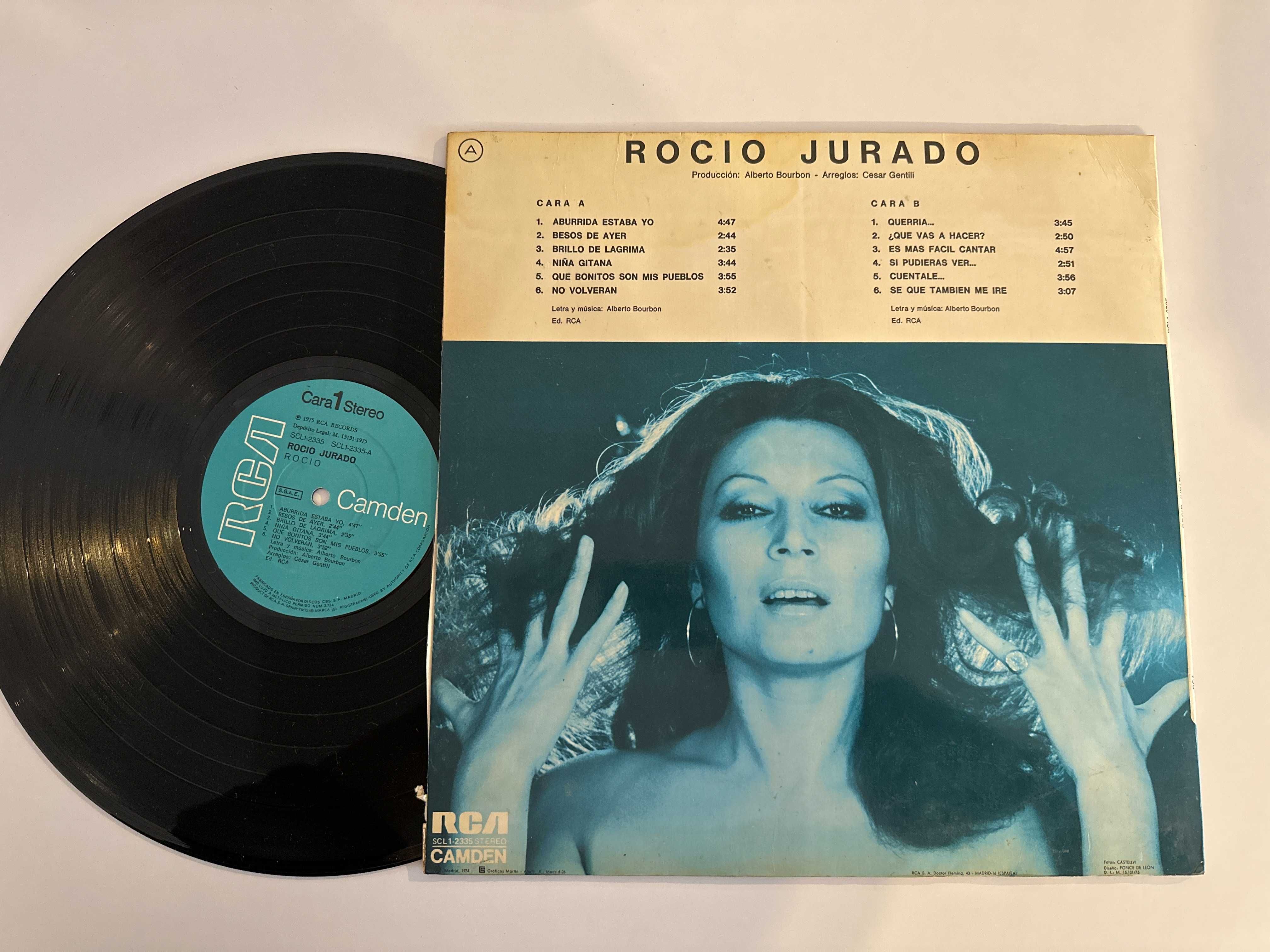 Rocio Jurado – Rocío PRESS Spain LP Winyl (B-5)