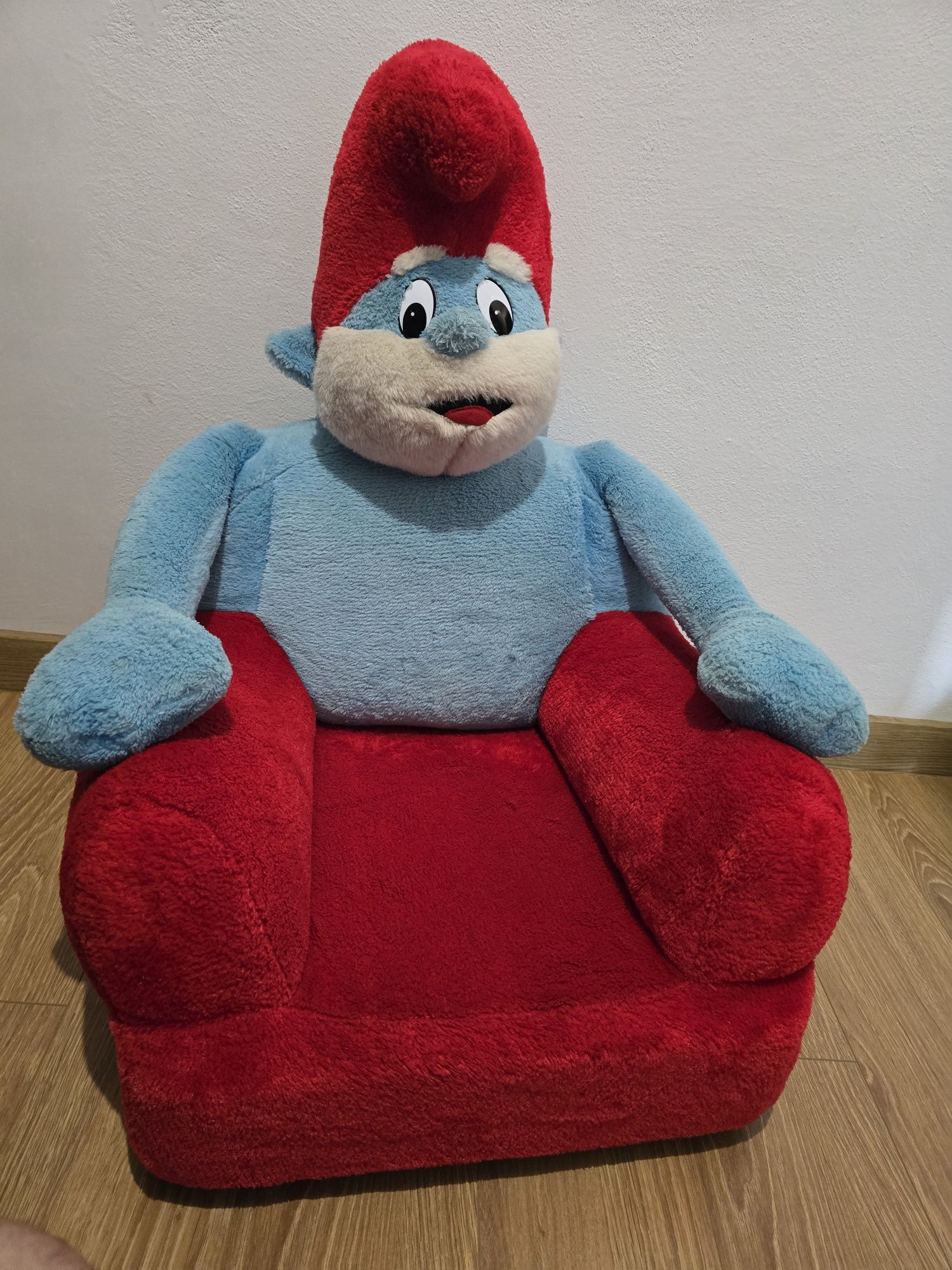 Fotel dla dziecka Papa Smerf