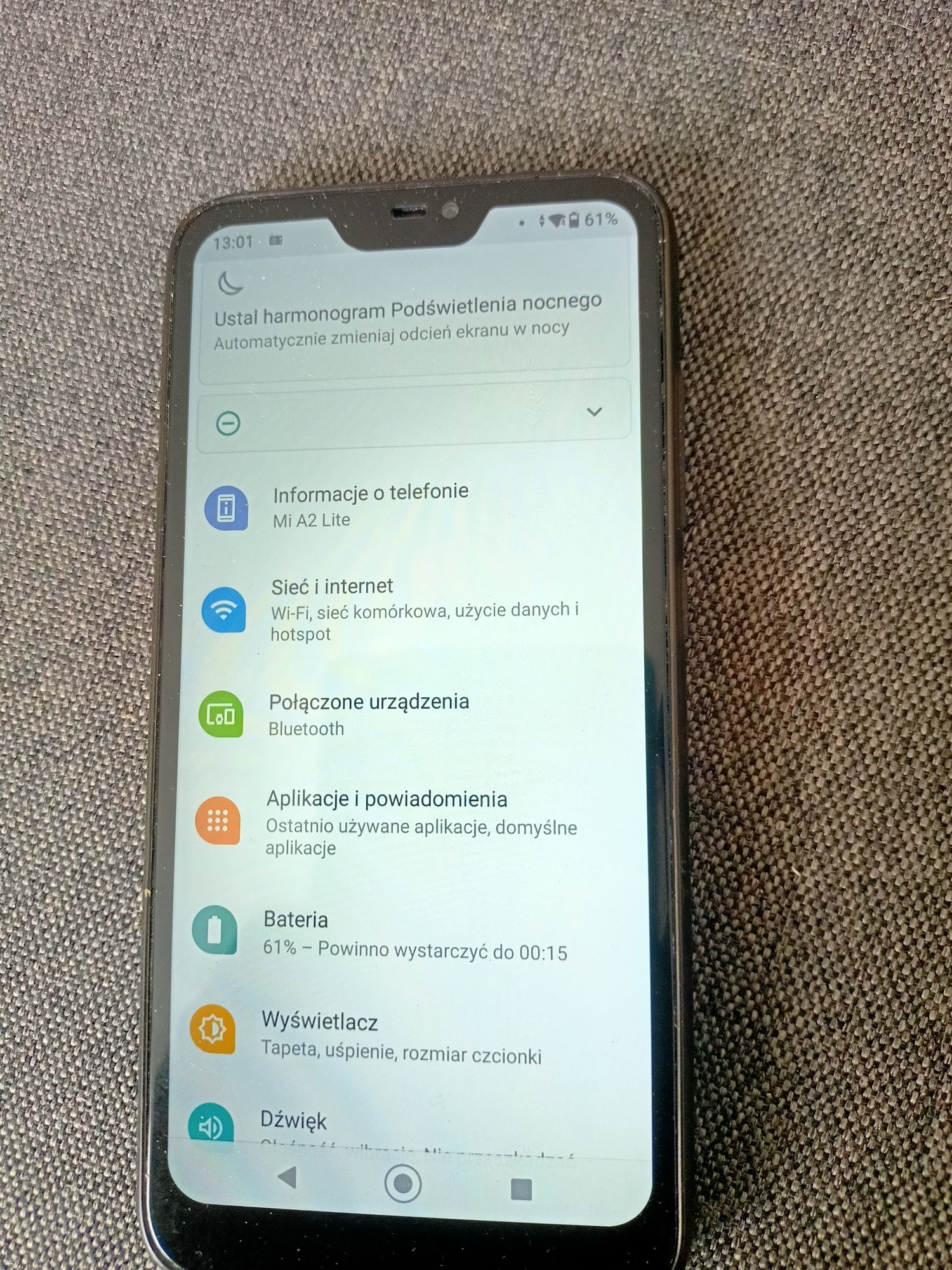 Xiaomi mi A2 lite