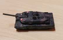 Miniatura de tanque de guerra Siku