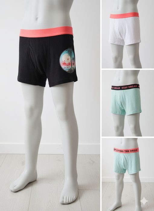 Нові Боксери H&M (3 шт.) — Колаборація DIETER BRAUN X H&M — Розмір 146