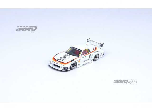 INNO64 - 1/64 - LBWK Mazda RX7 (FD3S) LB Super Silhouette White
