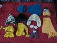 Дитячі шапки, шарфики, рукавички