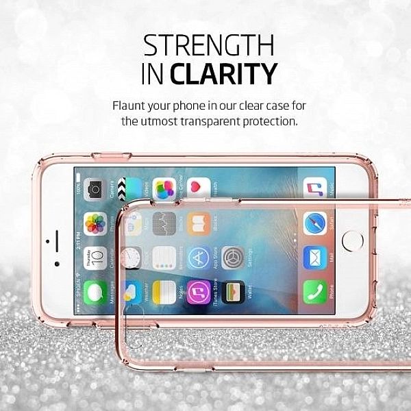 Spigen Ultra Hybrid Iphone 6/6S Plus (5.5) Crystal Clear