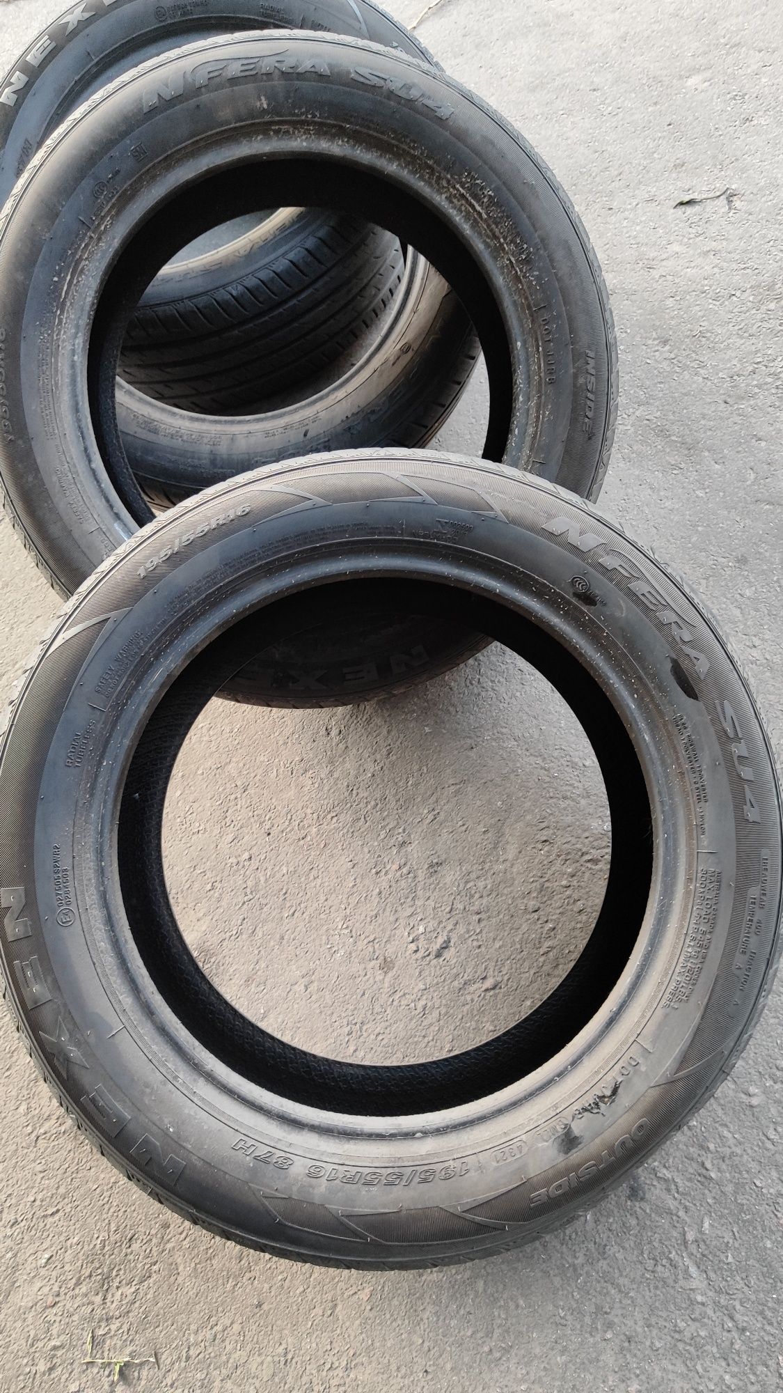 195/55 r16 H NEXEN комплект 21,рік
