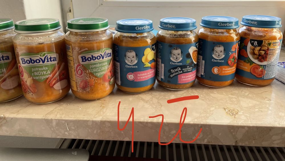 Sloiki obiady dla dzieci bobovita hipp bebevita gerber heinz rossmann