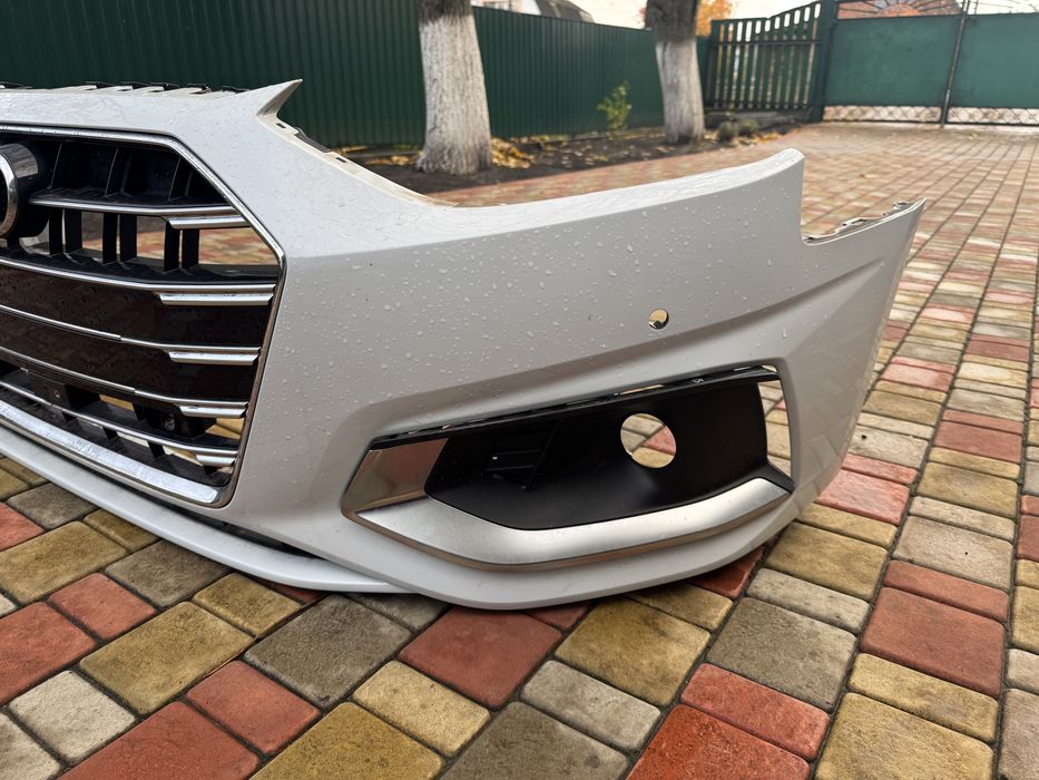 Бампер передній audi A4 b9 бампер ауді А4 б9 рестайлінг в зборі