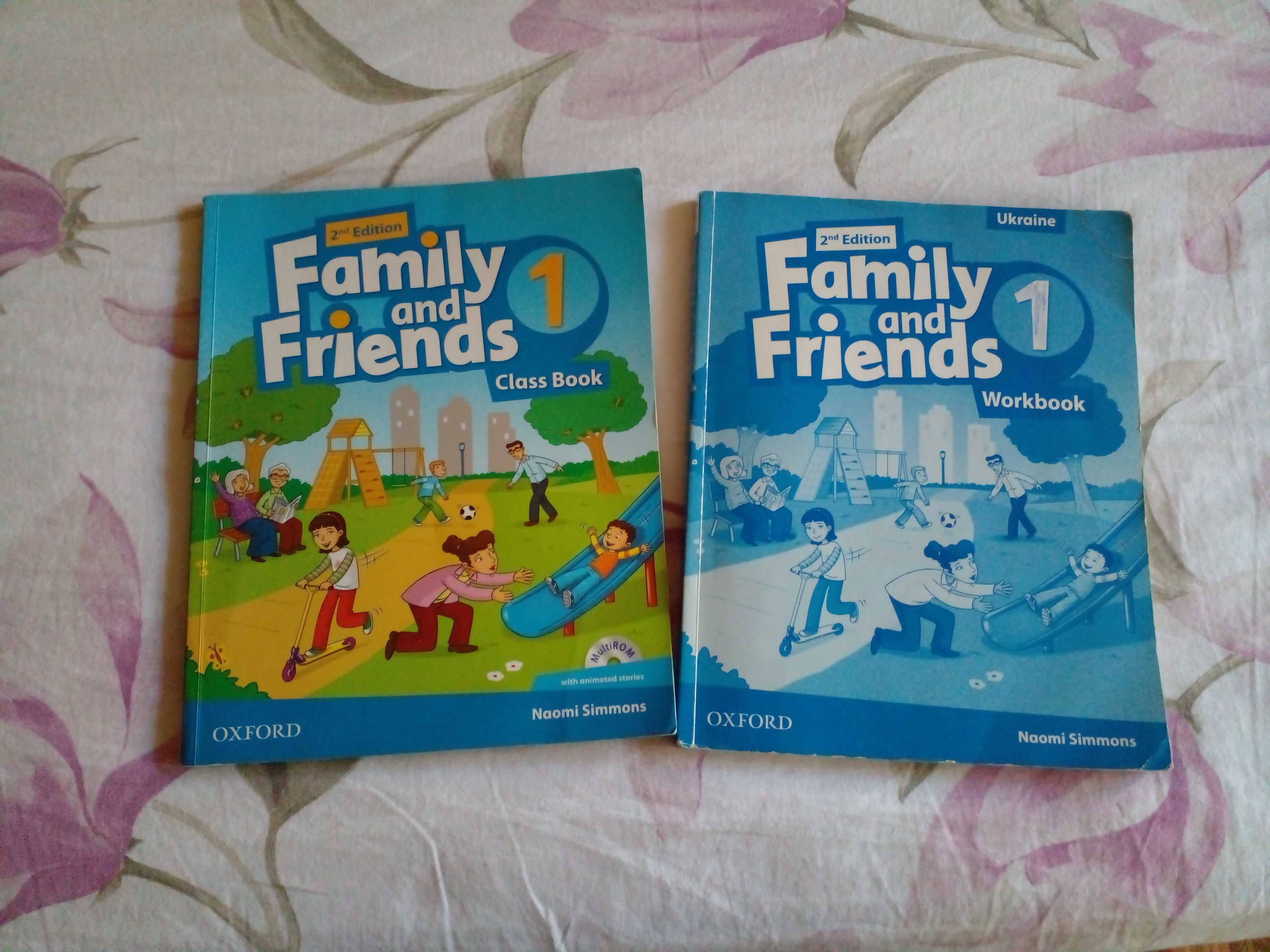 Підручник та зошит Family and Friends 2nd Edition 1 Class Book