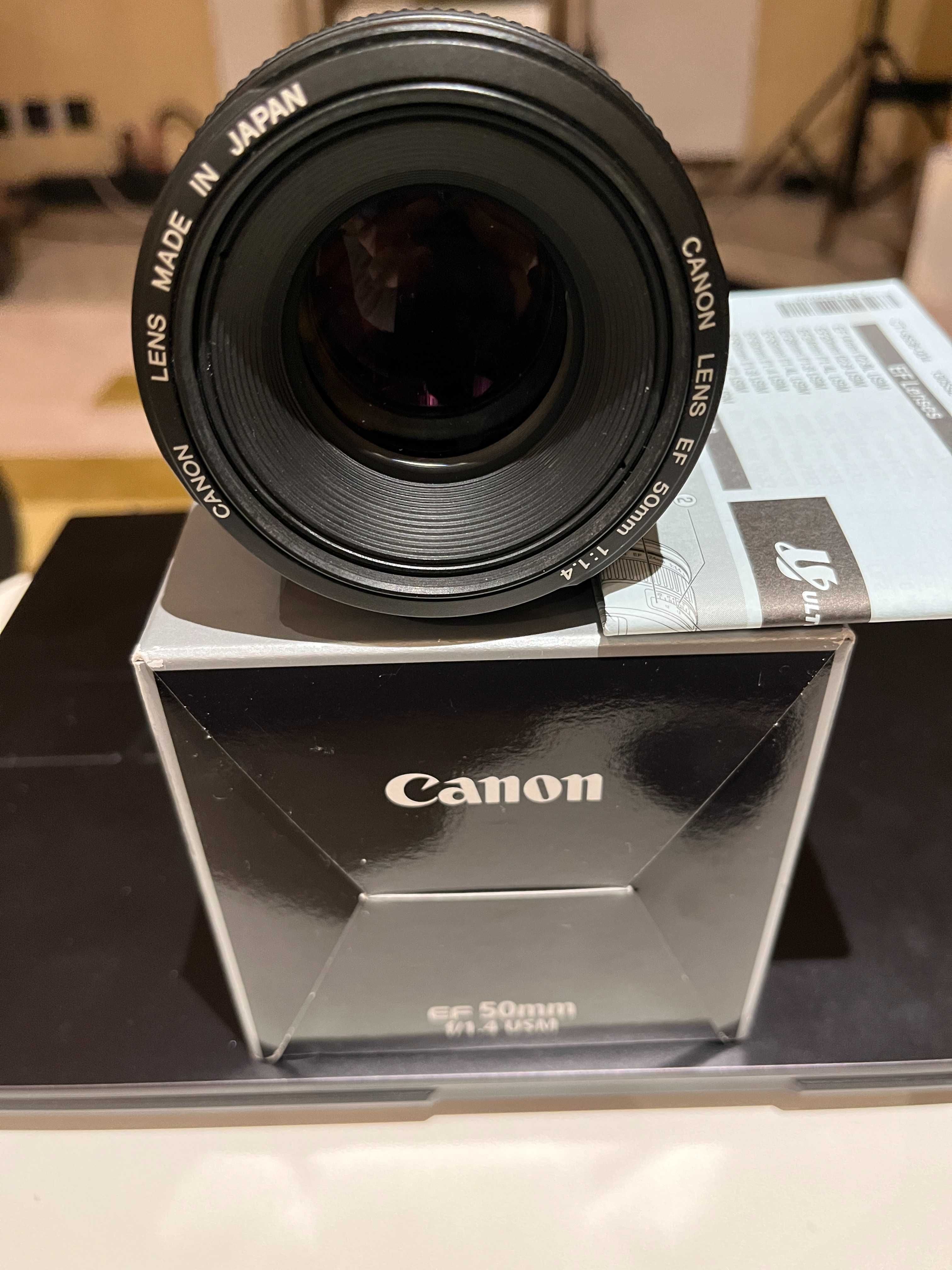 Canon EF 50mm f/1.4 USM, w idealnym stanie