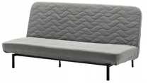 IKEA NYHAMN Pokrycie Sofy Rozkładanej KNISA Oryginał Pokrowiec Szarybe