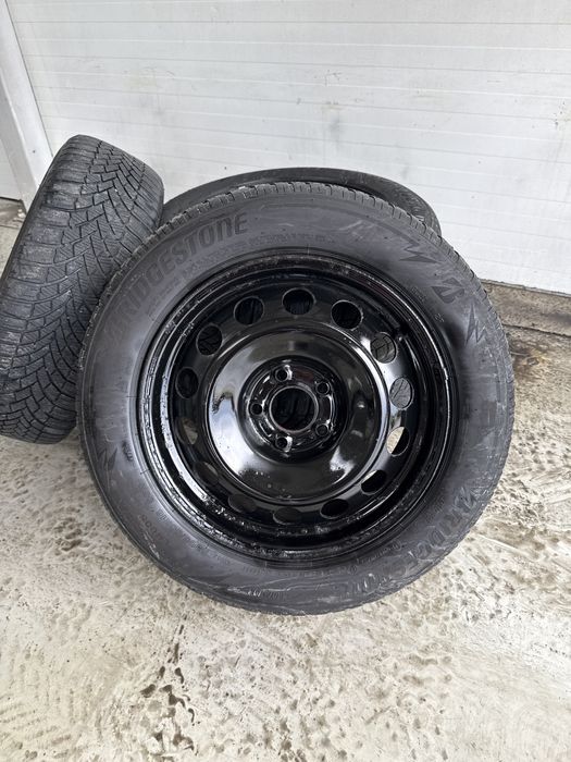 Komplet felg stalowych 5x108  combo Peugeot citroen z oponami205/60-16