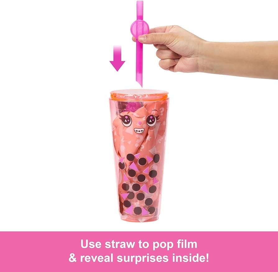 Barbie Pop Reveal Bubble Tea Манго