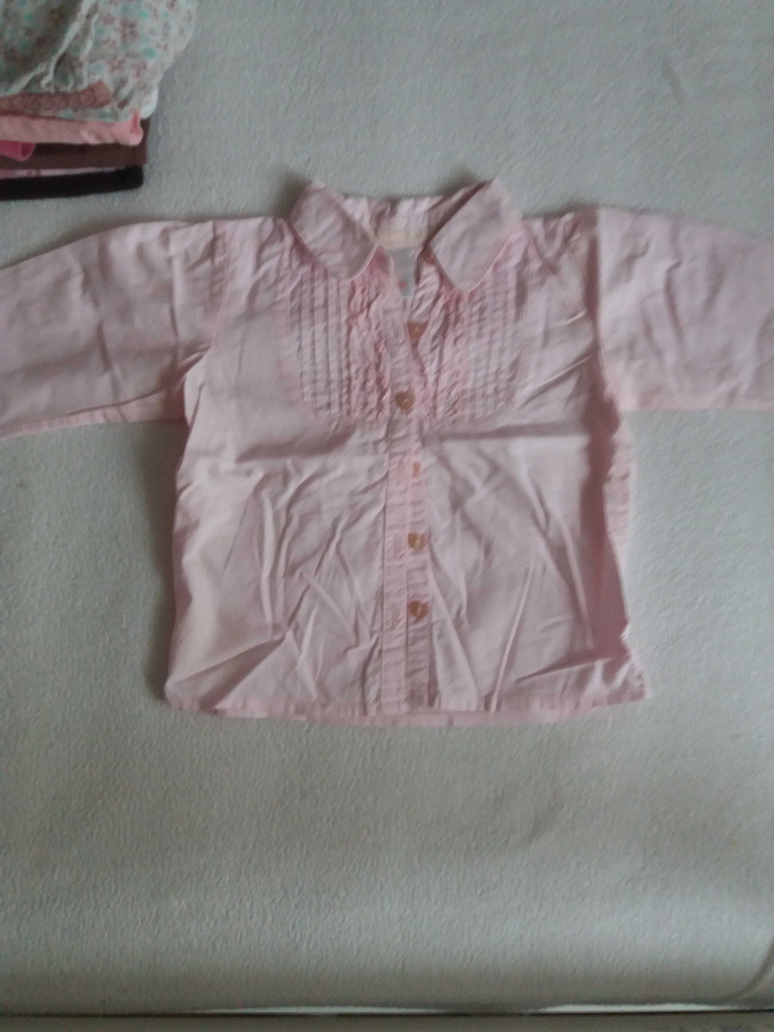 bluzki 3 szt plus spodnica 80 86