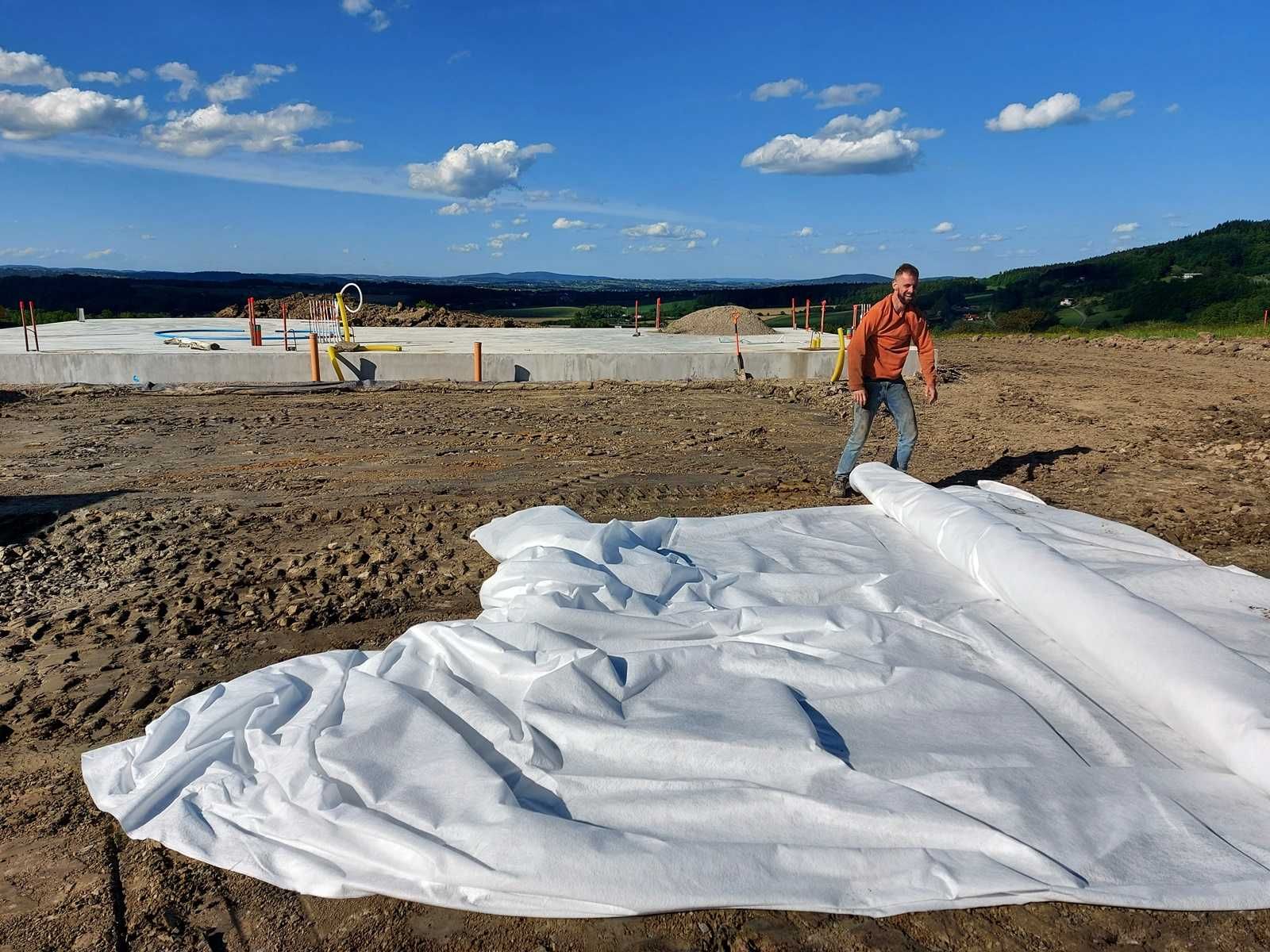 NAJSILNIEJSZA Geowłóknina drogowa do 6m POLIPROPYLEN