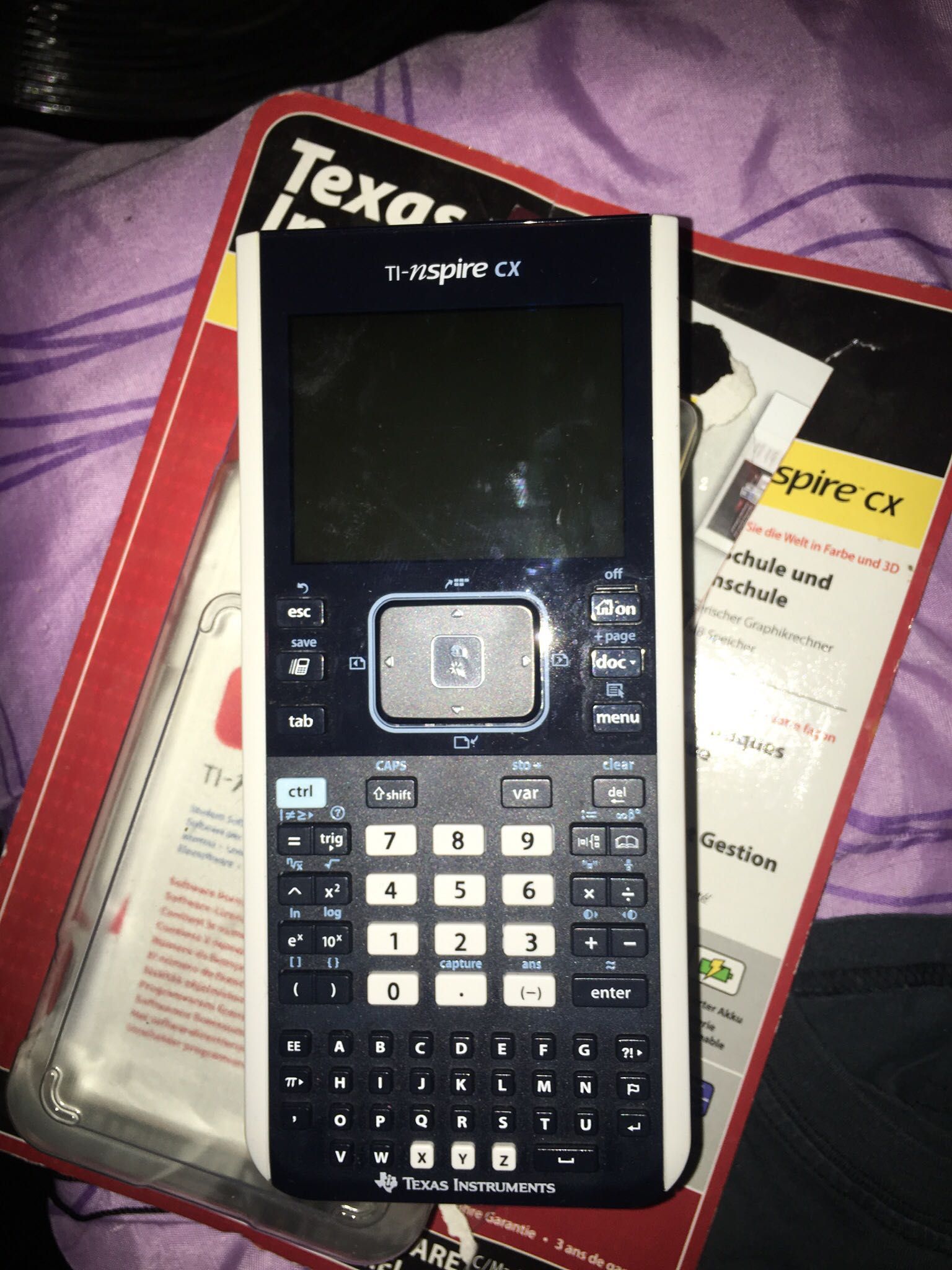 Calculadora Ti-nspire CX Texas instruments