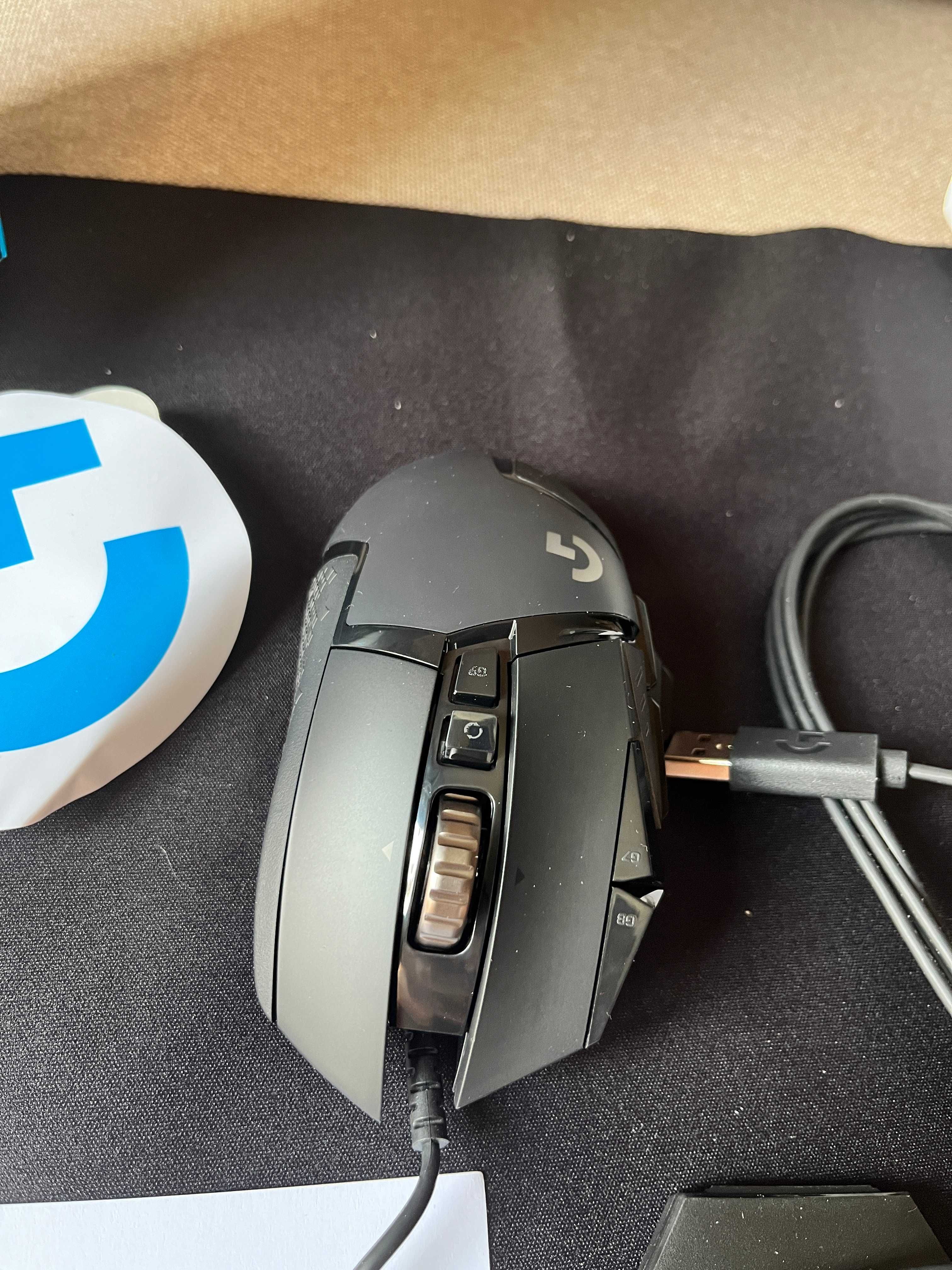 Logitech G502 Hero + G240 ( комплект мышь+ коврик)