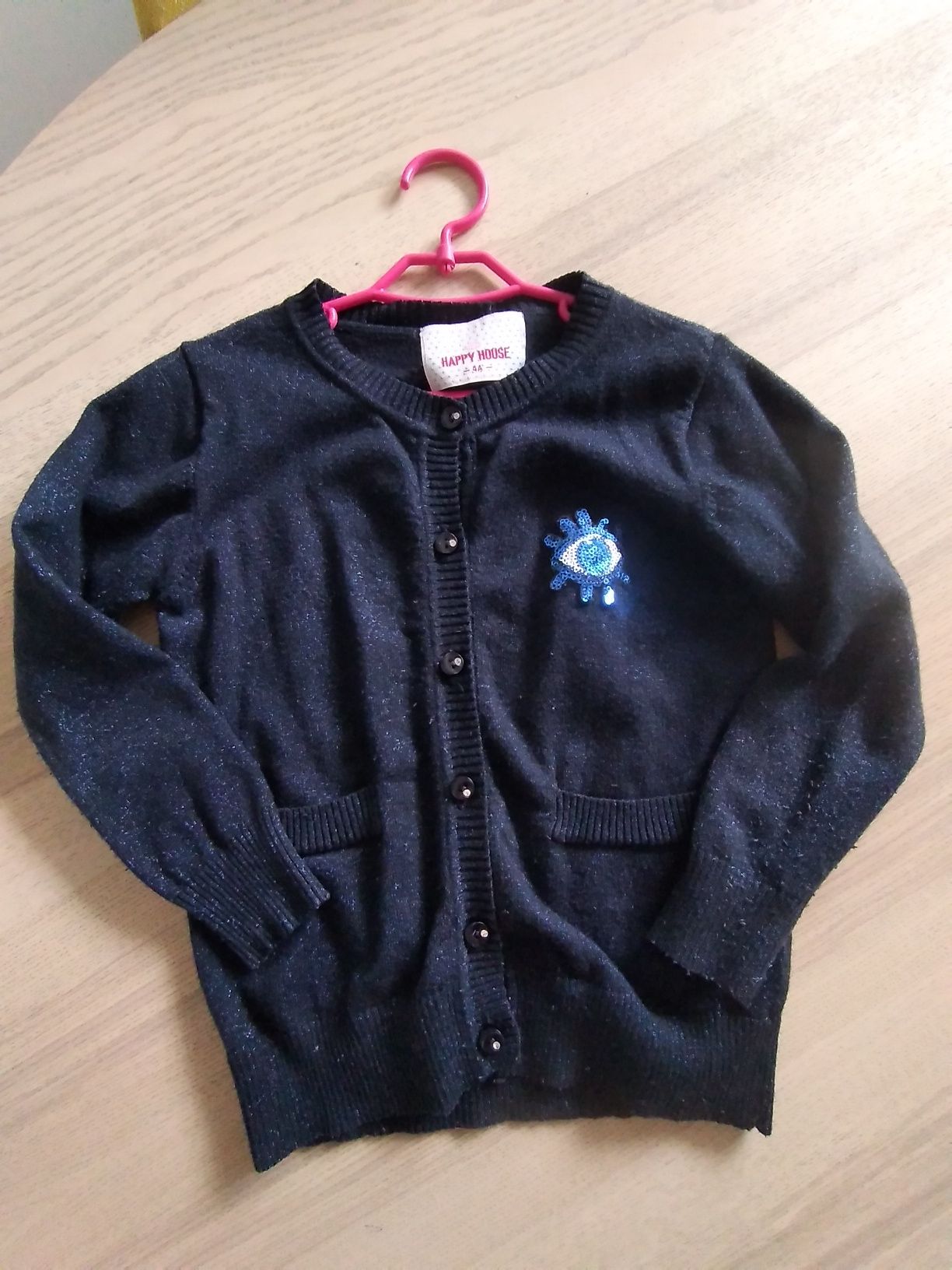 Sweter zapinany 116/122
