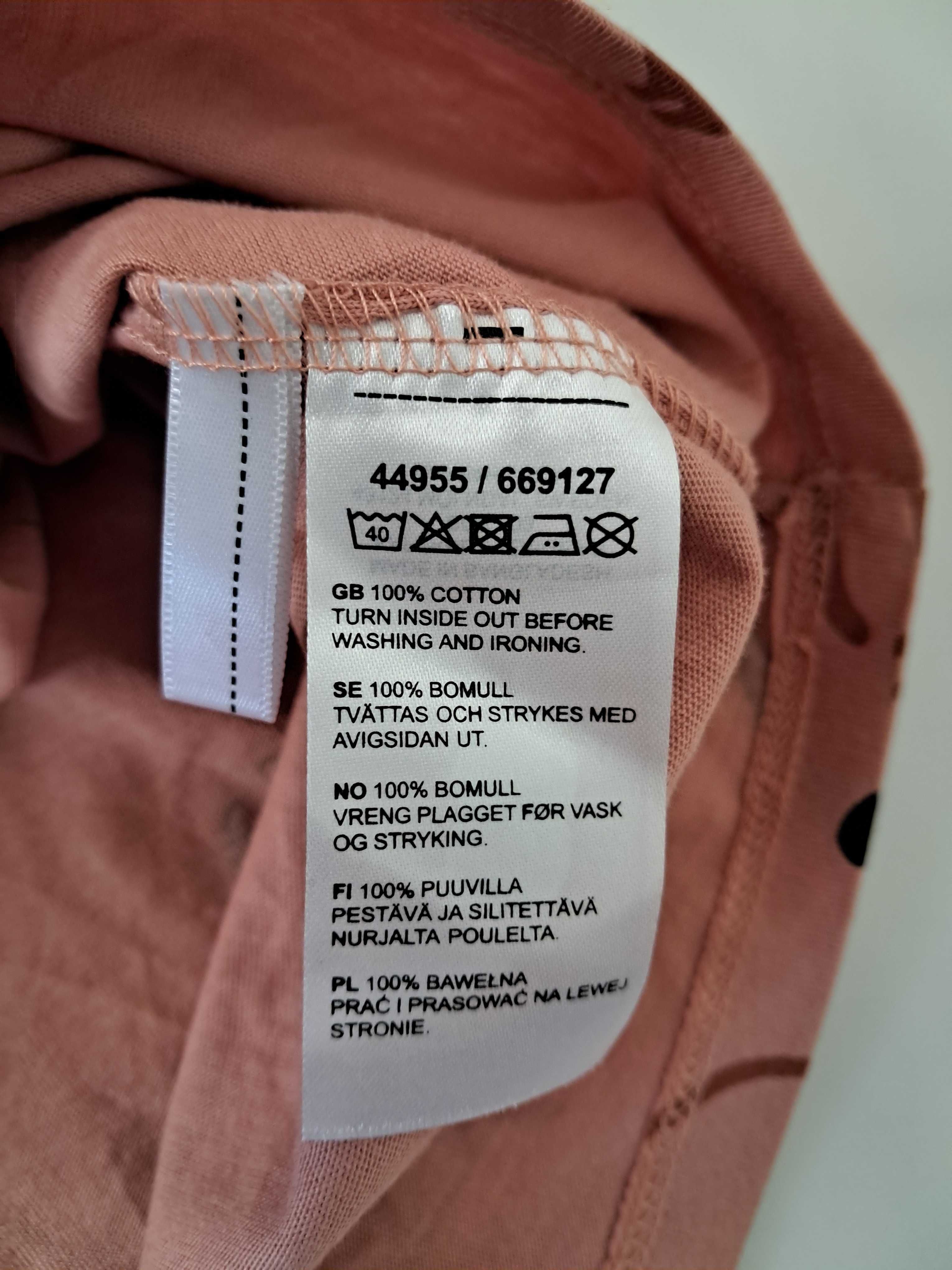 Super sukienka KappAhl, bawełna, na lato, r. 122/128