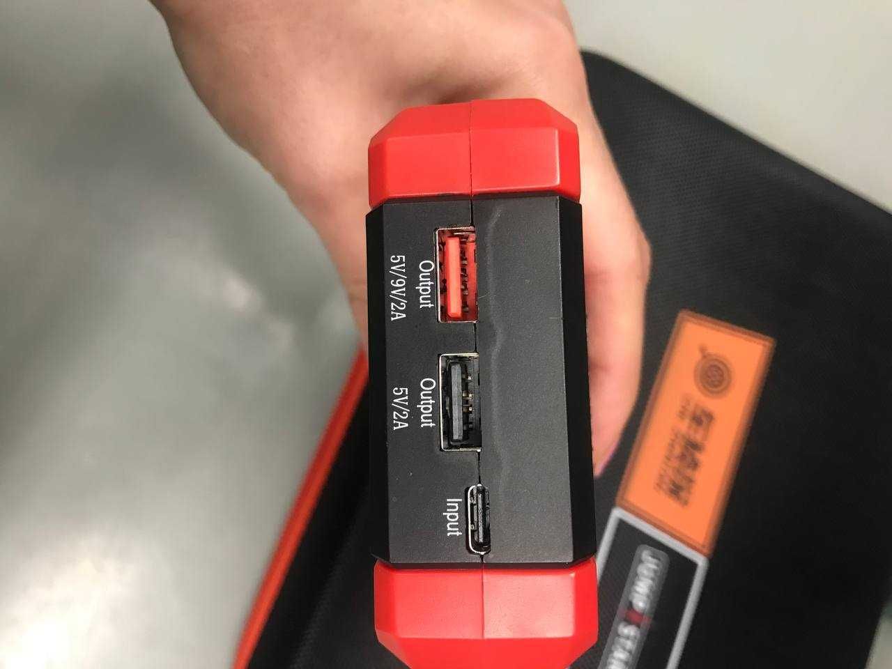 Пускозарядний пристрій для автомобіля Jump Starter M8 з компресором