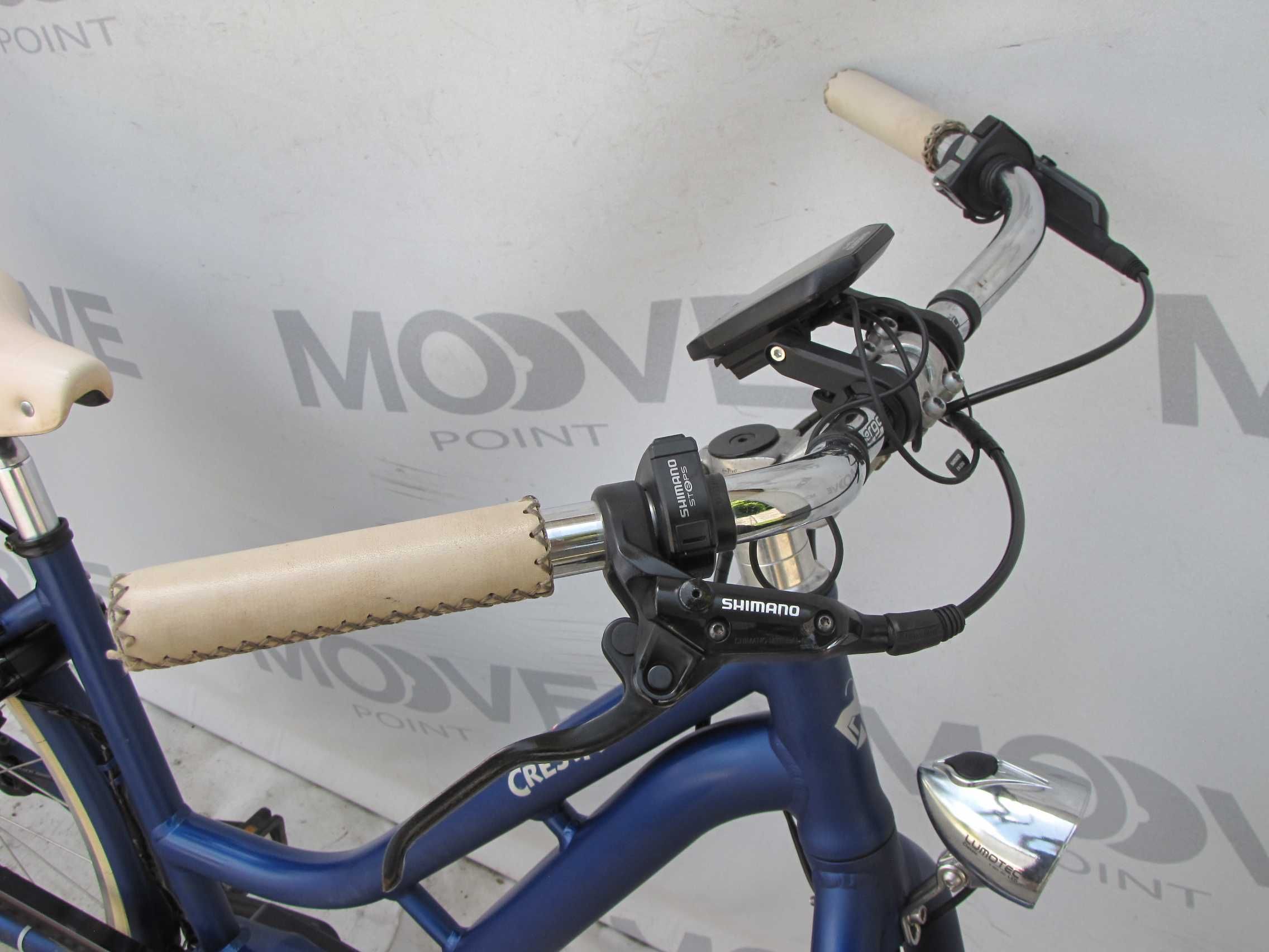 Piękna ELEKTRYCZNA damka CRESTA !  SHIMANO Steps + Alfine! DB STAN