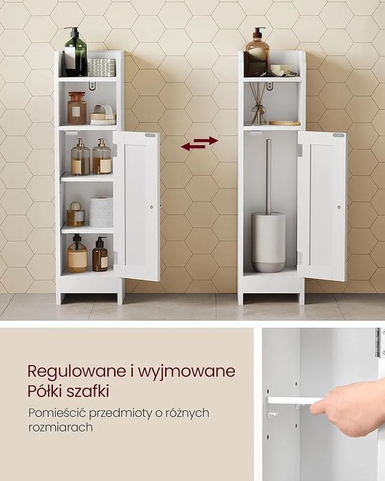 Szafka łazienkowa wąska