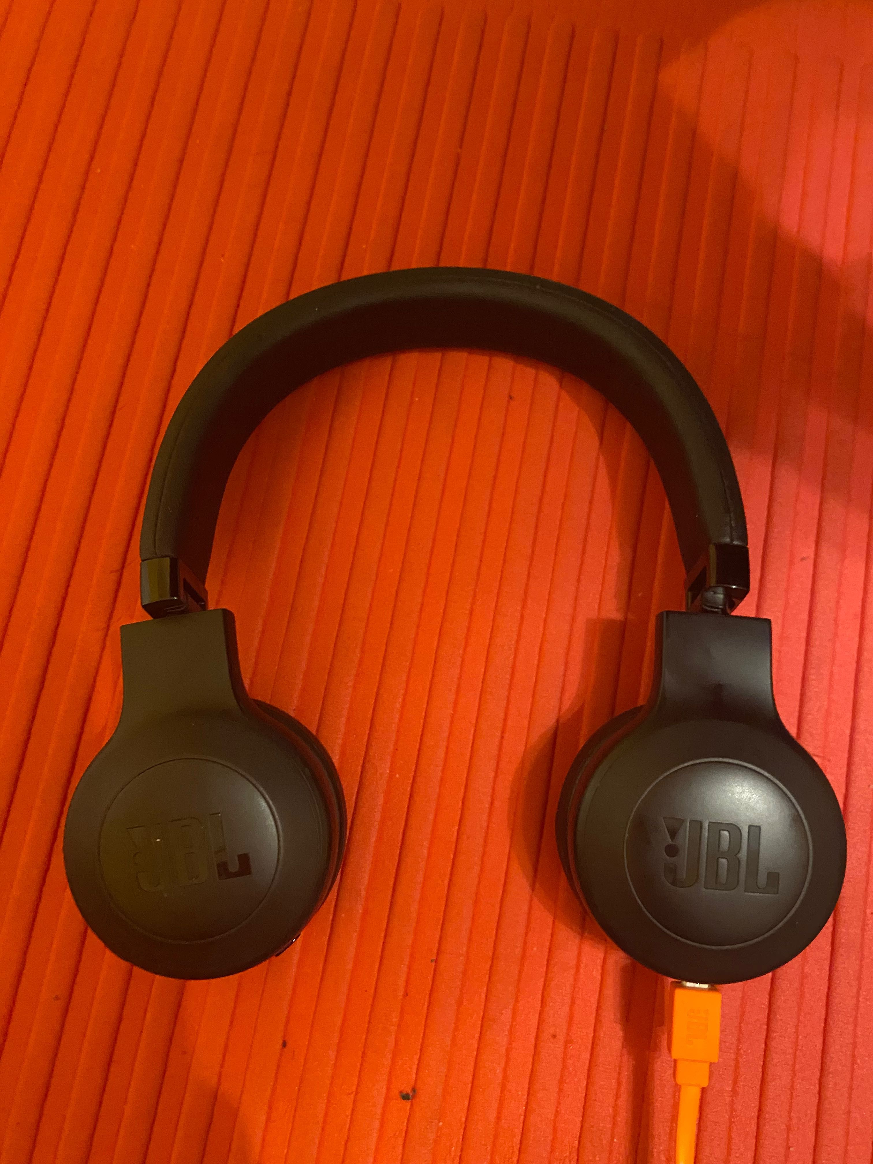 Ekskluzywne Słuchawki JBL C45BT nowe skóra naturalna