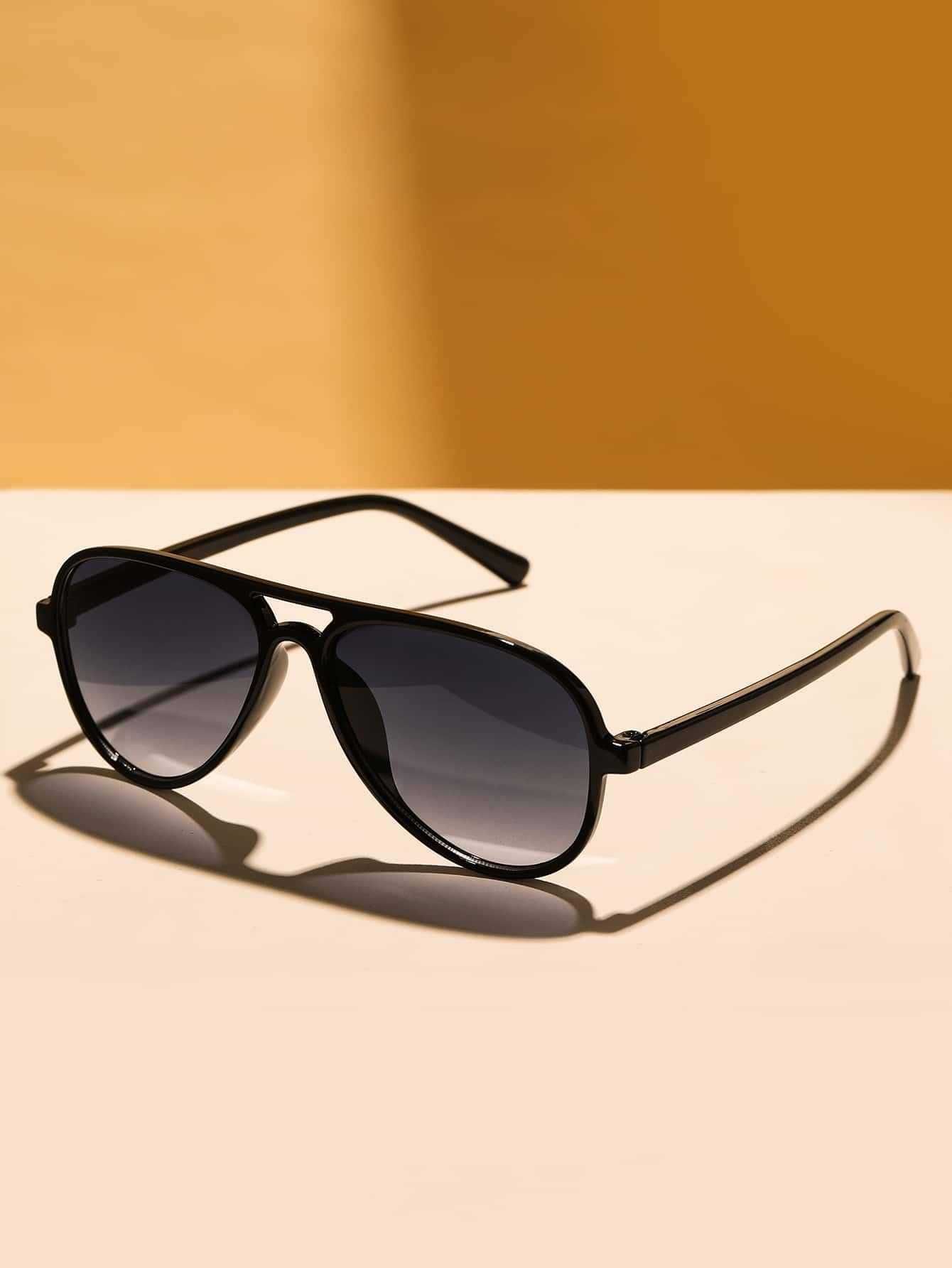 Okulary przeciwsłoneczne pilotki męskie filtr UV 400