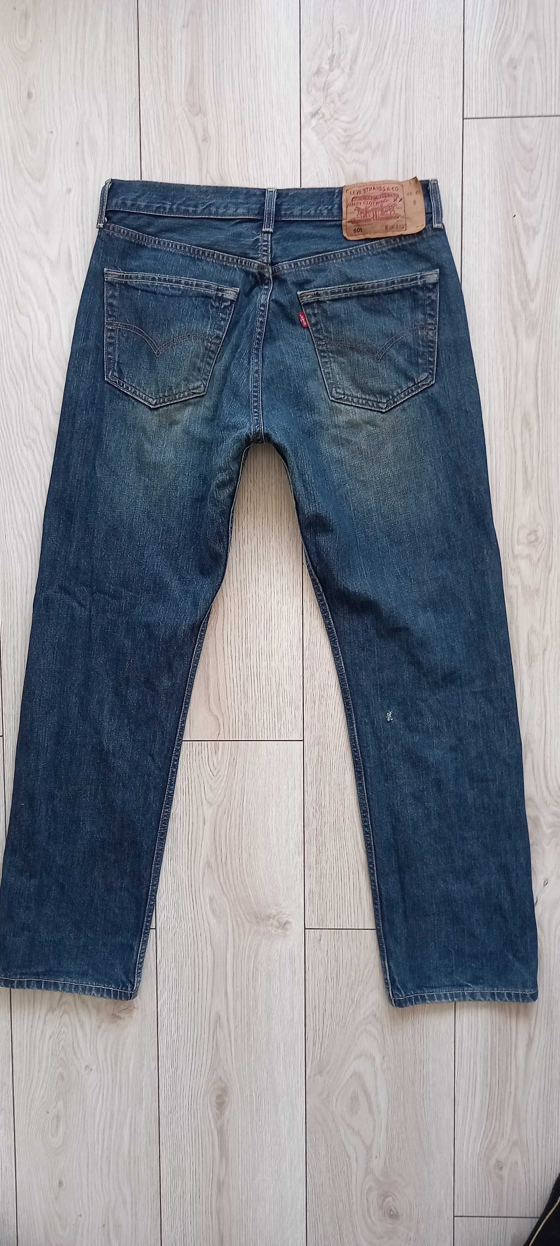 spodnie levis 501 w32  L30