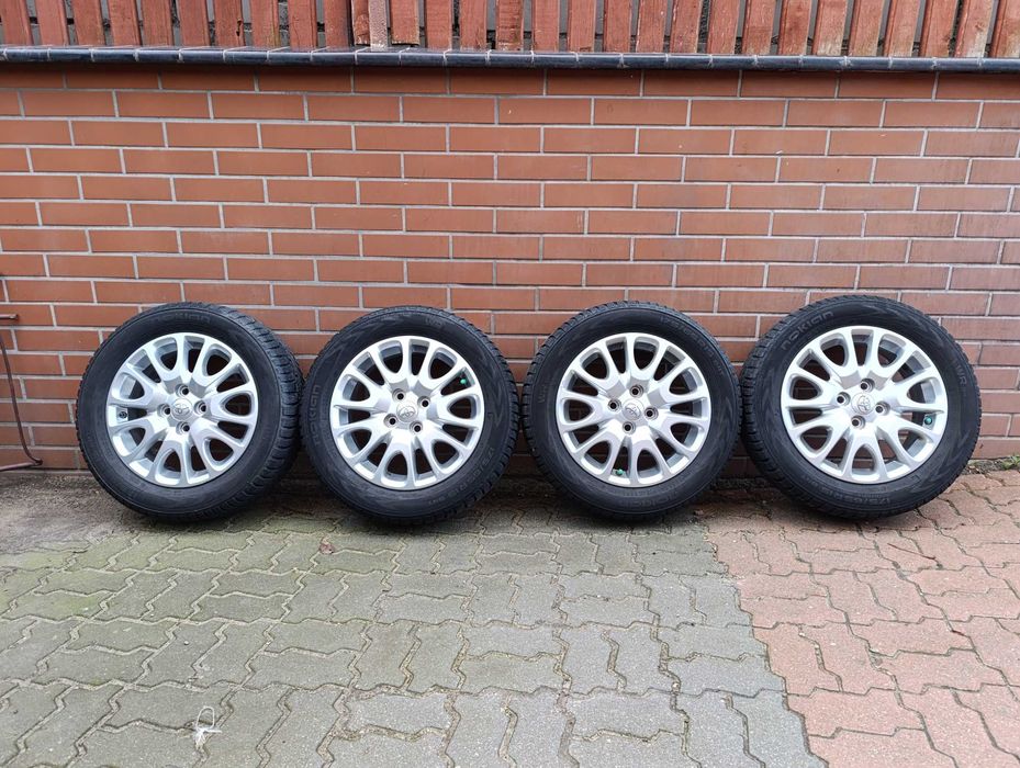 alufelgi + opony 175/65 R15 4x100 Toyota np. Yaris