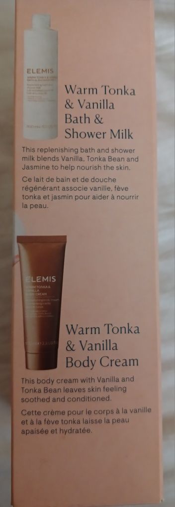 Набор для тела Elemis Warm Tonka & Vanilla Body Duo