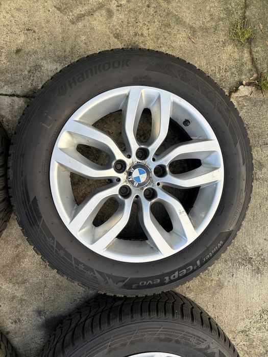 4x komplet koł koła 225/60/17 r17  BMW X3 X5 5 seria Opony Zimowe