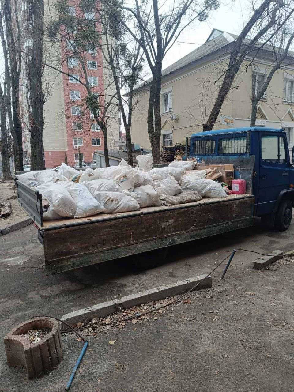 Вивіз сміття,буд сміття,хламу ШВИДКО.Київ та область.Вывоз строй мусор
