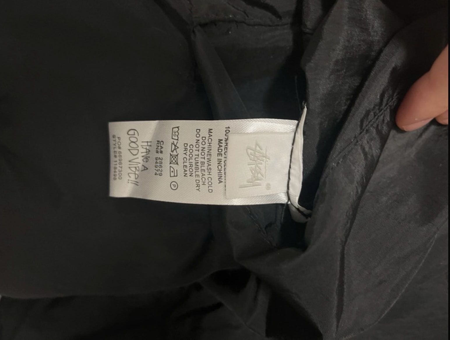 Stüssy Jacket Tamanho M