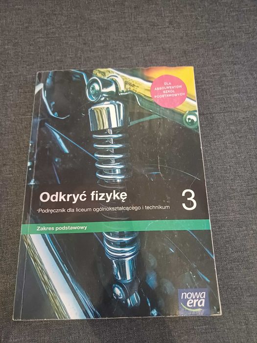 Podręcznik do fizyki do klasy 3 liceum