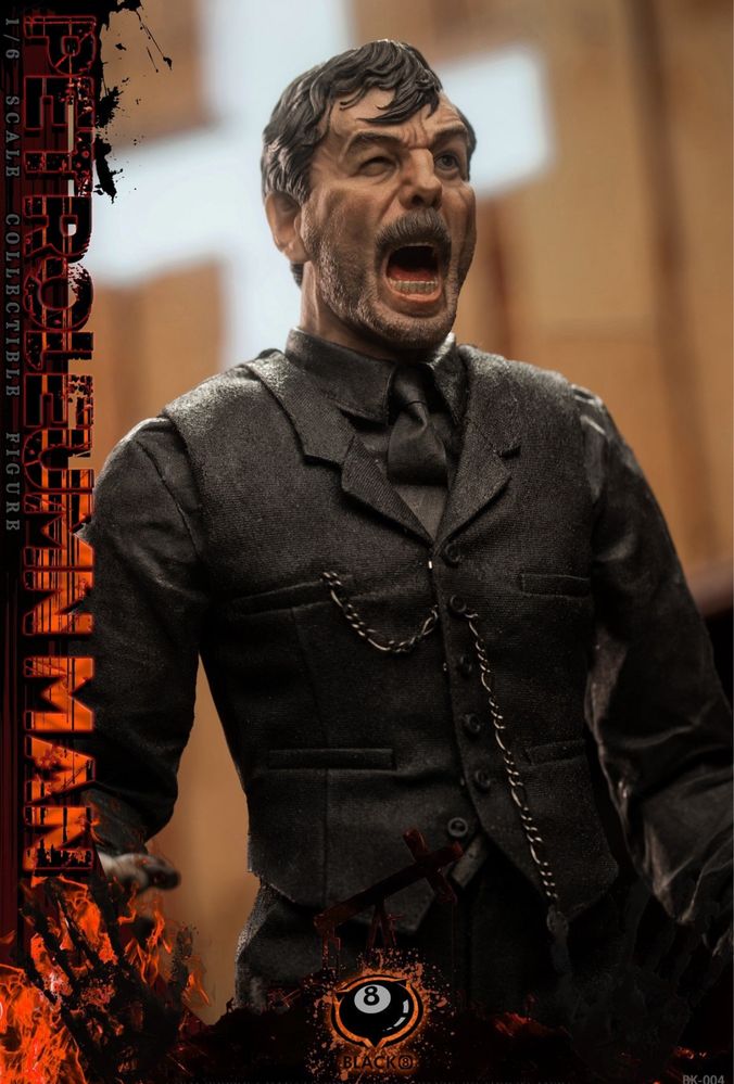 Фигурка 1/6 There Will Be Blood Нефть Black 8 Studio тип hot toys