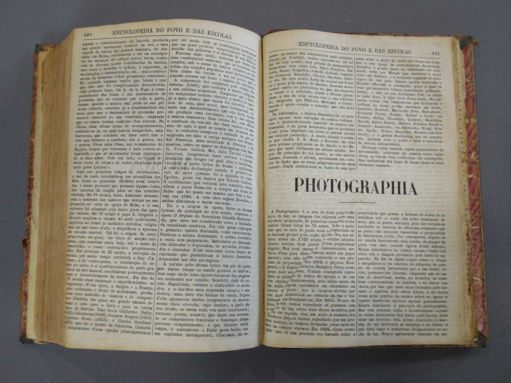 Livro Encyclopedia do Povo e das Escolas, 1874