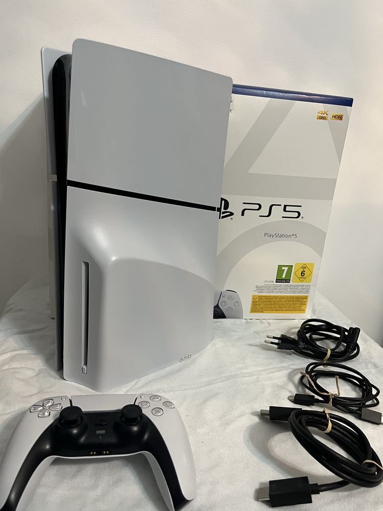 PlayStation 5 Slim Standard 1TB – COMO NOVA e com Garantia de 2 anos!!