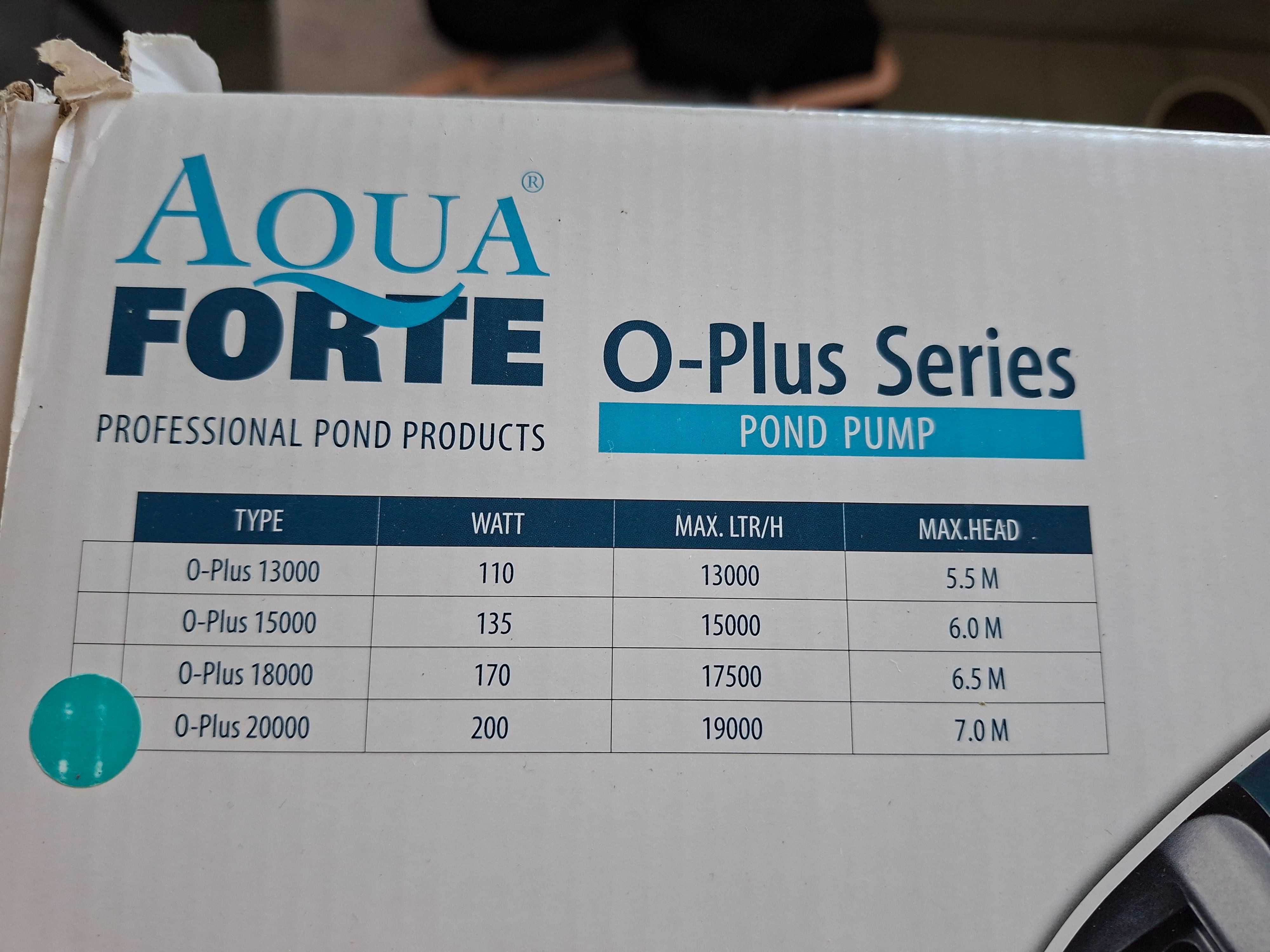 Pompa filtrująca AquaForte O-Plus Series 20000