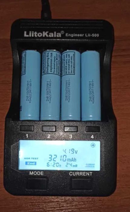 Акумулятори 18650 Panasonic, Samsung,LG