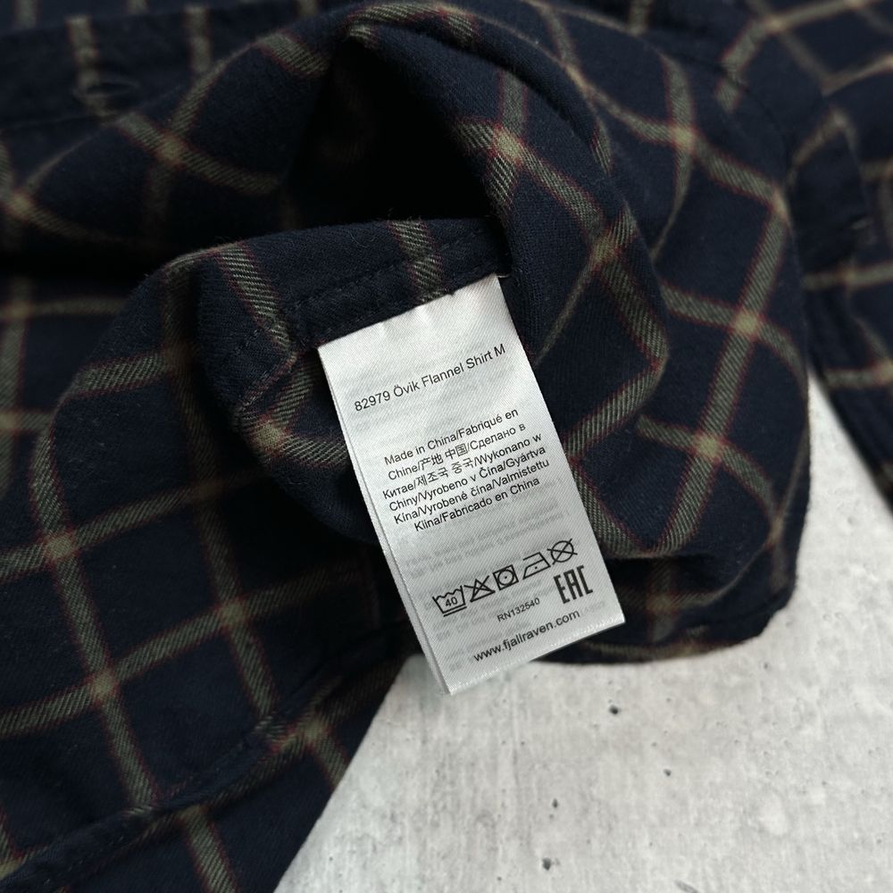 Фланелевая рубашка Fjallraven Ovik размер L