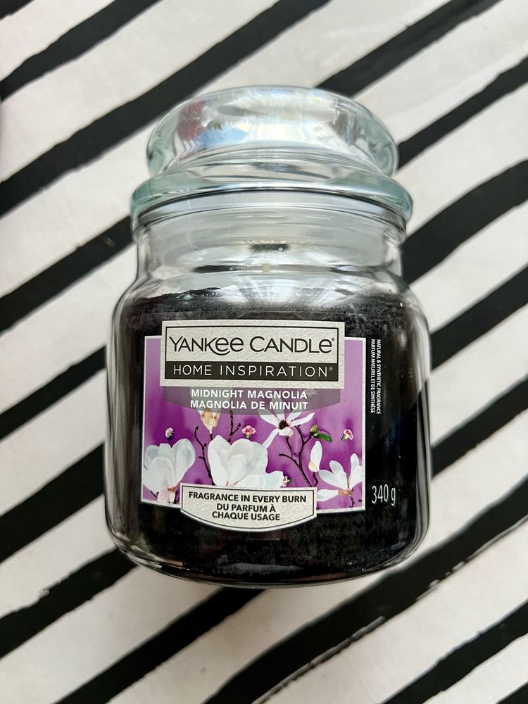 Yankee Candle Home Inspiration świeczka Midnight Magnolia 340g