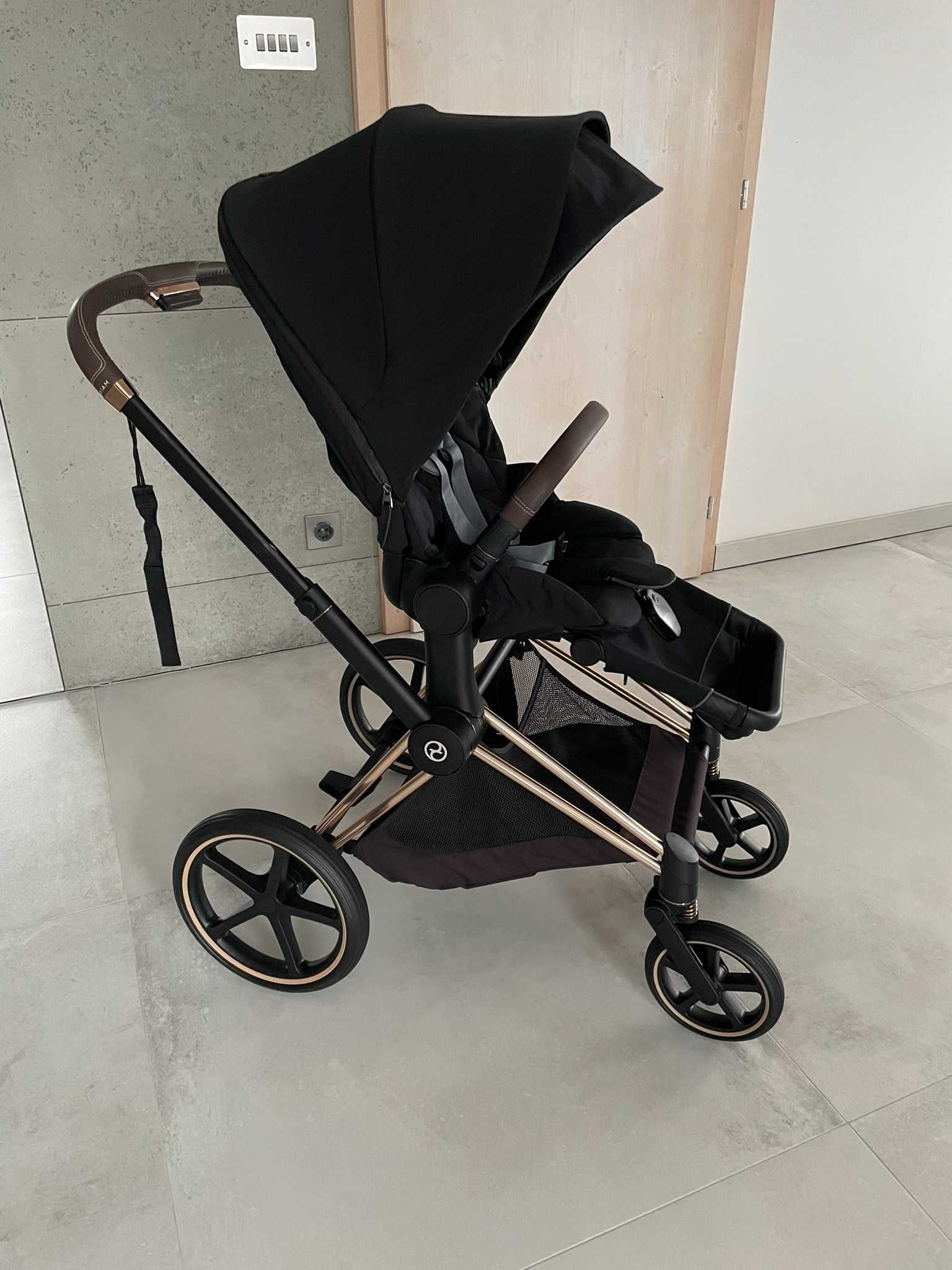 Wózek Cybex Priam 3w1 Rose Gold zestaw PO JEDNYM DZIECKU