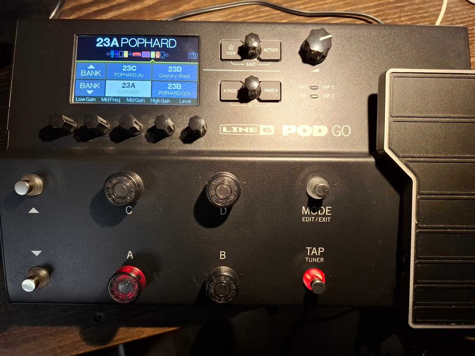LINE 6 POD GO  Multiefekt gitarowy.