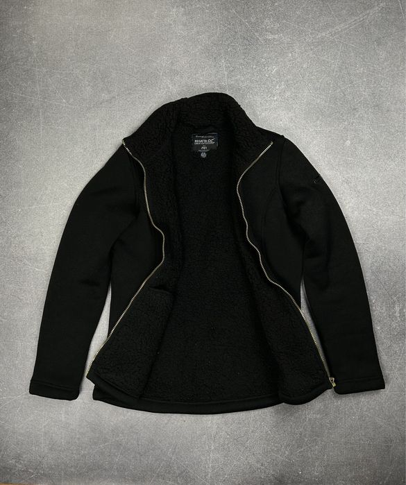 Regatta Raizel (M) фліс кофта на замку чорна жіноча фліска