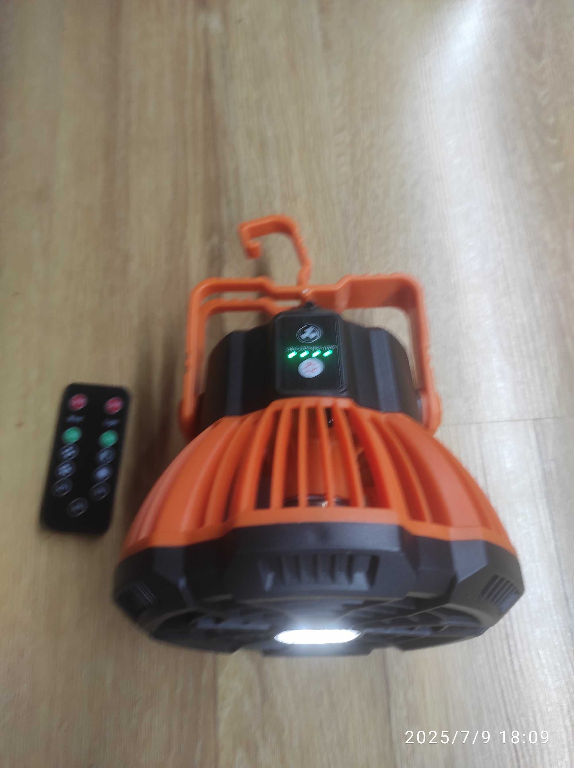 Wentylator turystyczny led 5200ah