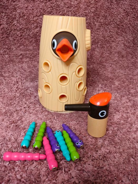 Gra magnetyczna edukacyjna nakarm ptaka Top bright