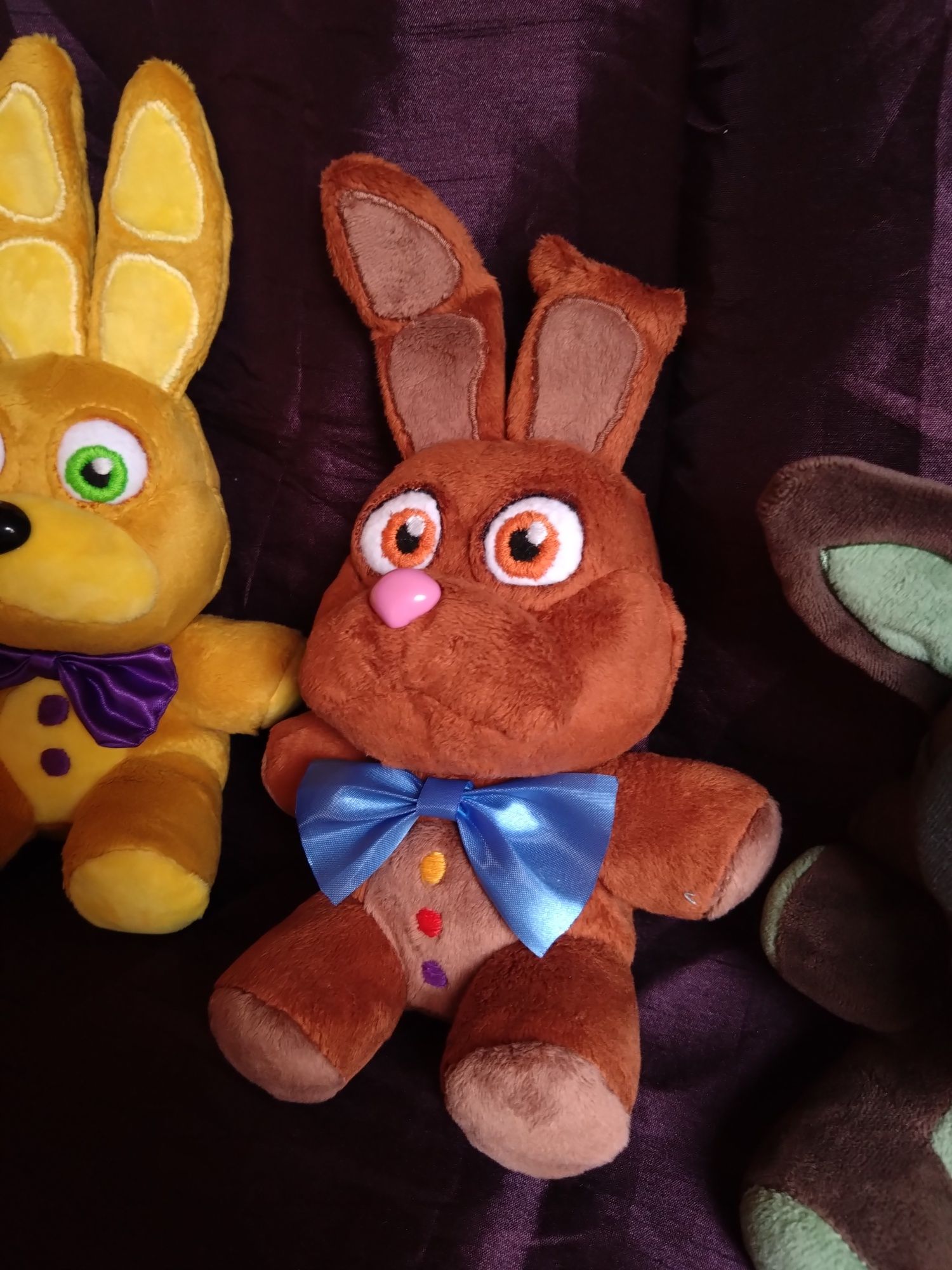 Pluszaki Maskotki FNAF Spring Bonnie Springtrap Phantom Foxy Chocolate