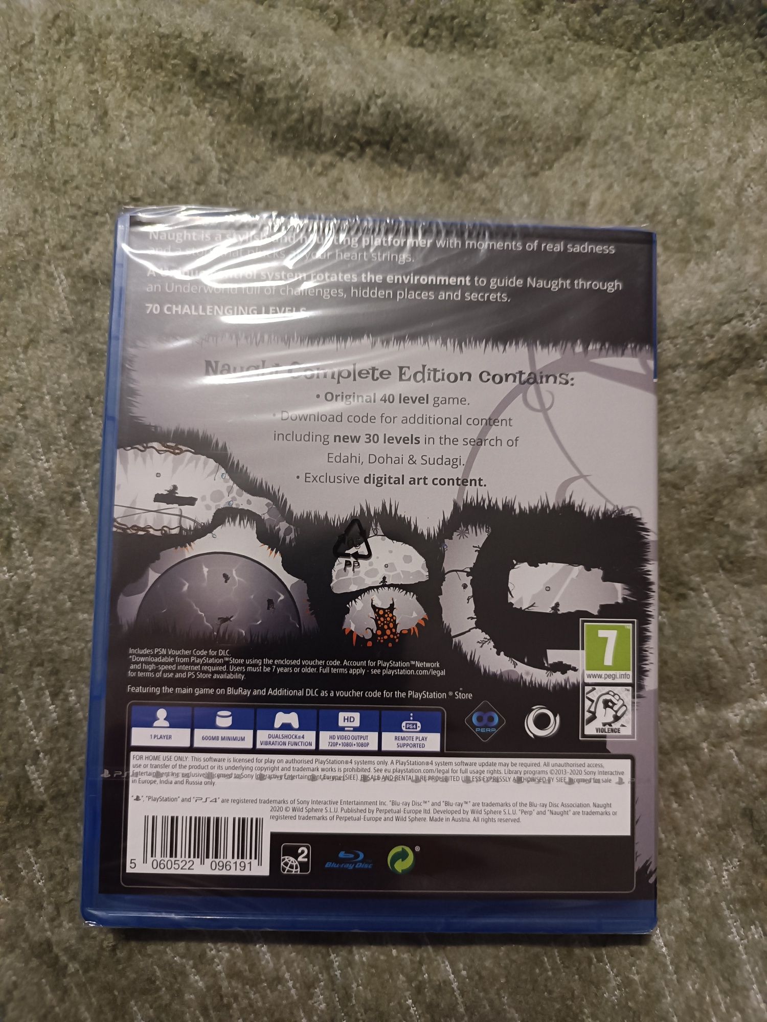 Naught Extended Edition Ps4 Nowa Folia Unikat