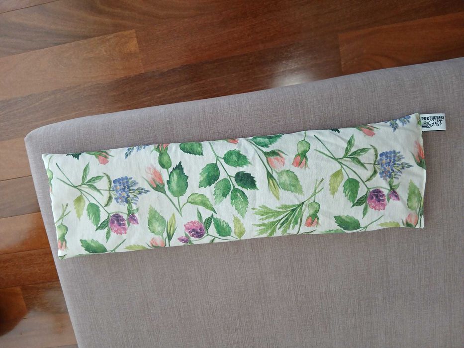 Almofada Terapêutica De Caroços De Cereja 45X15cm