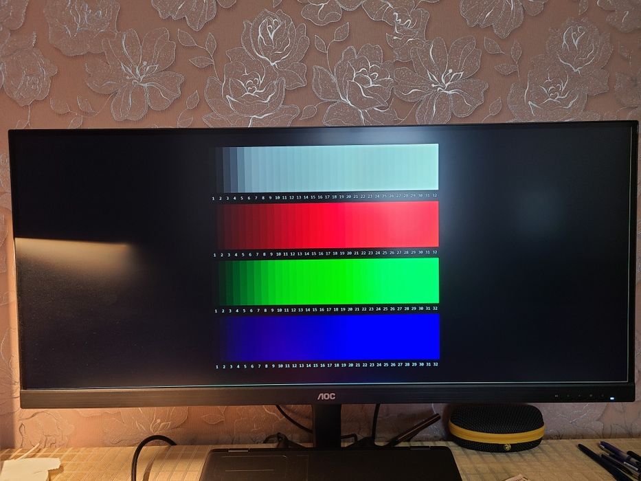 Ігровий монітор AOC U34G3XM (34", 144Hz, UWQHD) - Ідеал, Чек